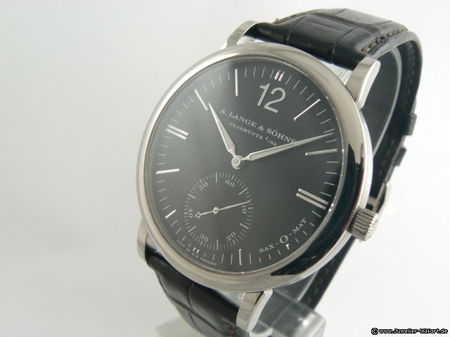A. Lange & Sohne LANGEMATIC SAX-O-MAT WHITEGOLD