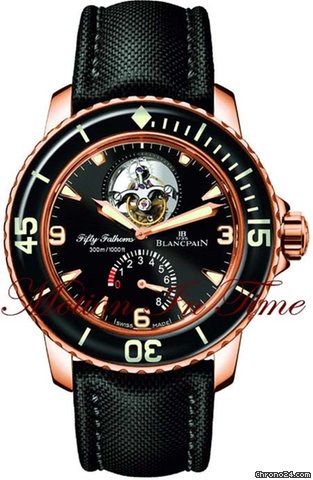 Blancpain FIFTY FATHOMS TOURBILLON ROSE GOLD POWER RESERVE 45mm