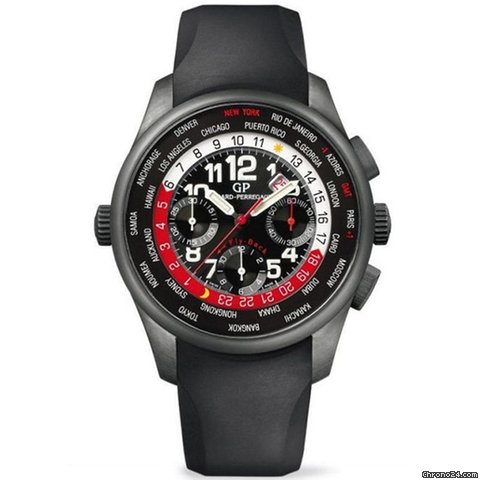 Girard Perregaux WWW.TC Shadow Flyback Chronograph Worldtime 49820-32-715SFK6A