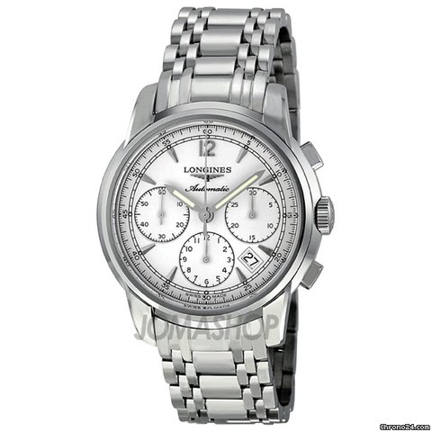Longines Saint-Imier Automatic Chronograph Stainless Steel Mens Watch