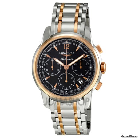 Longines Saint-Imier Automatic Chronograph Rose Gold Mens Watch L27525527