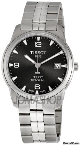 Tissot PR100 Black Dial Mens Watch T049.410.44.067.00