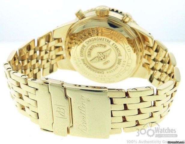 replica Breitling Navitimer Heritage K35340 18K Yellow Gold Chronograph Watch WATCHES 1 