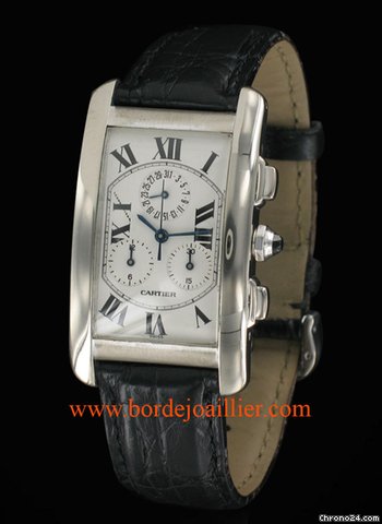 Cartier Tank Americaine Chronoreflex