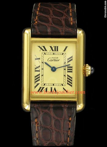 Cartier Tank Vermeil Quartz