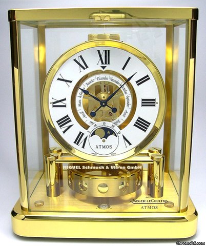Jaeger-LeCoultre Atmos Classique mit Mondphase (ungetragen)