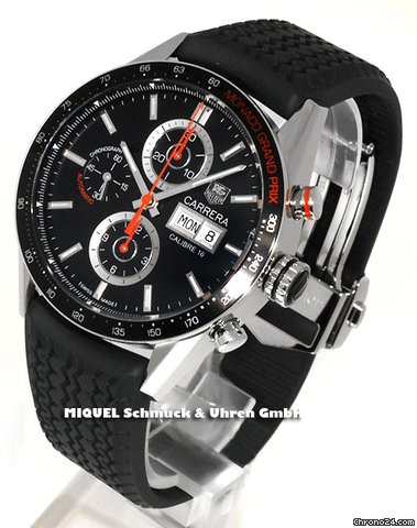 TAG Heuer Carrera DayDate Chronograph MONACO GRAND PRIX Limitiert (ungetragen)
