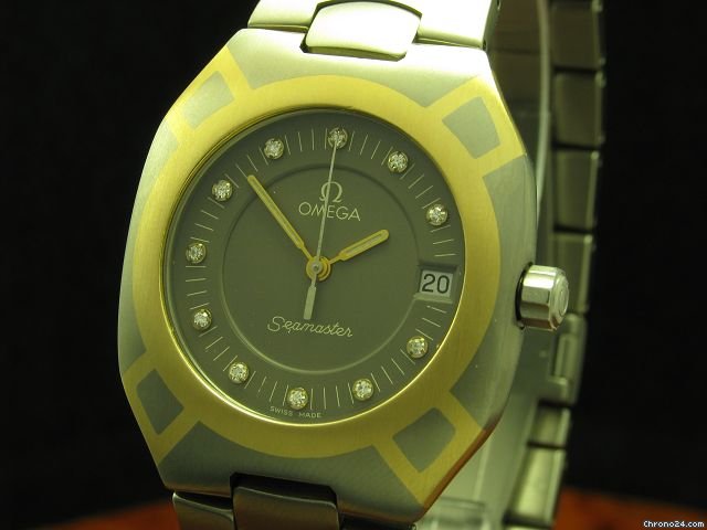 replica Omega Seamaster 18kt Gold / Titan Unisexuhr Inkl. Box & Papiere WATCHES 1 