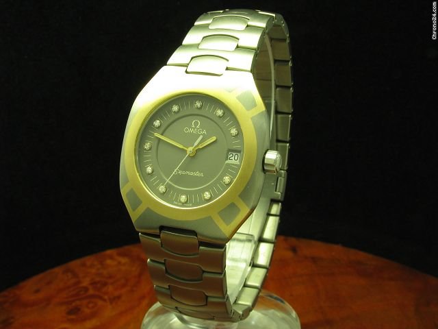 Omega Seamaster 18kt Gold / Titan Unisexuhr Inkl. Box & Papiere