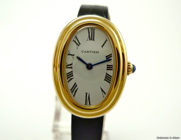 replica Cartier Baignoire, 18k Yellow Gold, Manual WATCHES 1 