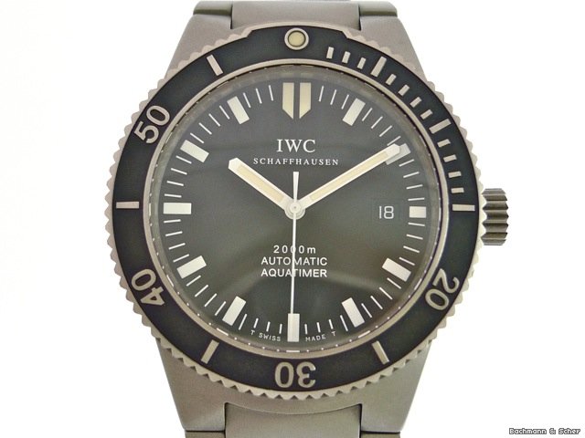 replica IWC GST Aquatimer, Ref. 3536, Titanium, 2000m WATCHES 1 