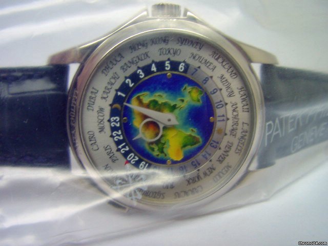 Patek Philippe Cloisonne - Email Worldtimer - SEALED Whitegold