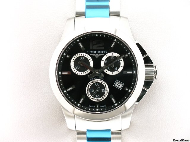 Longines CONQUEST CHRONO QUARZO NERO