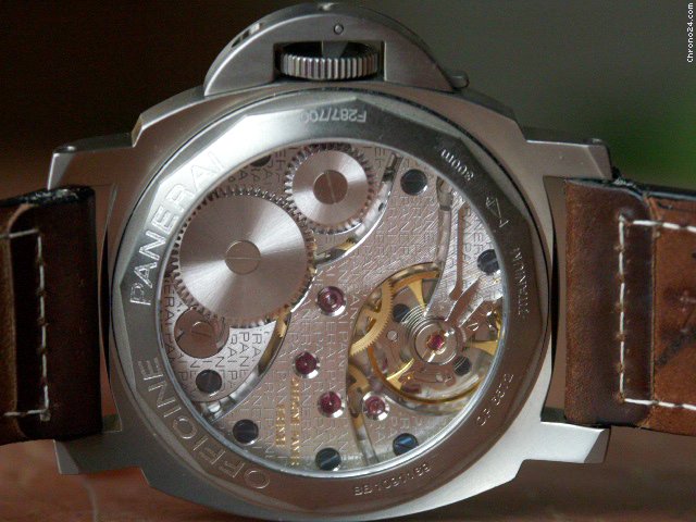 Panerai PAM 118 Luminor Marina Titanium Tobacco Dial