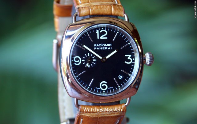 Panerai PAM 62 Radiomir White Gold Zenith El Primero Movement