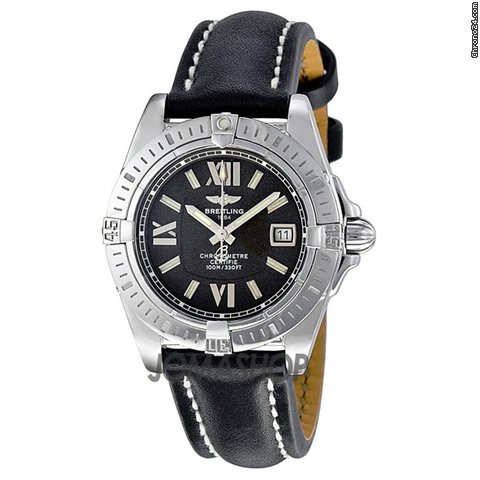 Breitling Cockpit Lady Black Dial Stainless Steel Ladies Watch A7135612-B903BKL