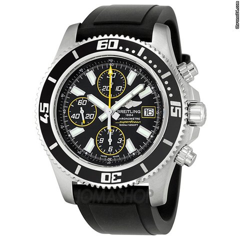 Breitling Superocean Chronograph II Automatic Mens Watch A1334102-BA82BKPT