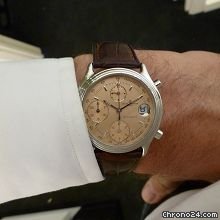 replica Baume & Mercier et  baumatic 6103 chrono date pink dial WATCHES 1 