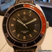 replica Omega vintage seamaster 200 diver date auto RARE WATCHES 1 