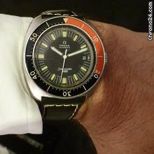 Omega vintage seamaster 200 diver date auto RARE