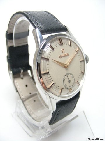 replica Omega Classique vintage steel/acier cadran silver dial WATCHES 1 