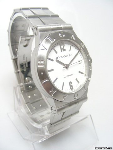 replica Bulgari Bulgari full steel/complet acier cadran blanc/white dial WATCHES 1 
