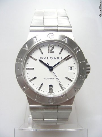 Bulgari Bulgari full steel/complet acier cadran blanc/white dial