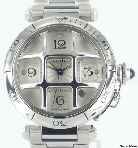 Cartier Pasha avec grille