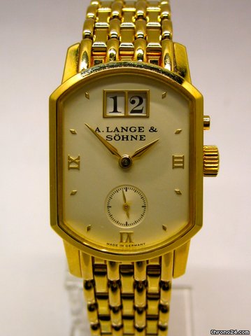 A. Lange & Sohne Lady Arkade 153.002 Gelbgold Gelbgoldband "Bracelet"