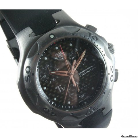 TAG Heuer Kirium Ti5 Herrenchronograph Titan Ref. CL 1180 FT6000