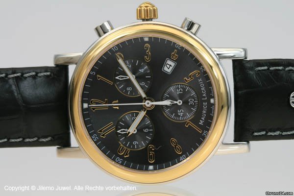 replica Maurice Lacroix Les Classique Chronograph Stahl / Gold WATCHES 1 
