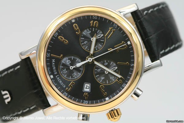 Maurice Lacroix Les Classique Chronograph Stahl / Gold