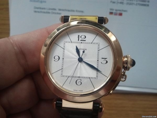 Cartier Pasha 42mm, Pink Gold