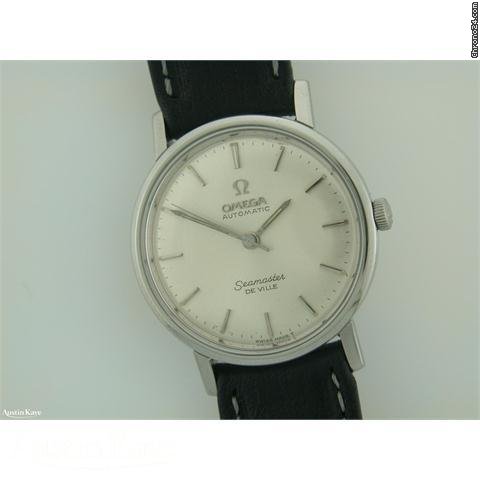 Omega Seamaster De Ville steel automatic on strap