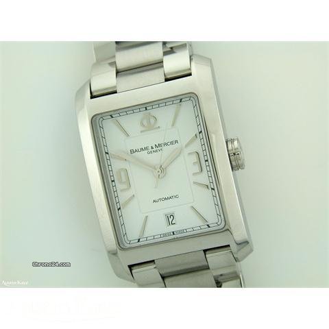 Baume & Mercier &  Hampton steel automatic on bracelet