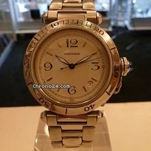 Cartier Pasha C auto 10401 turning bezel
