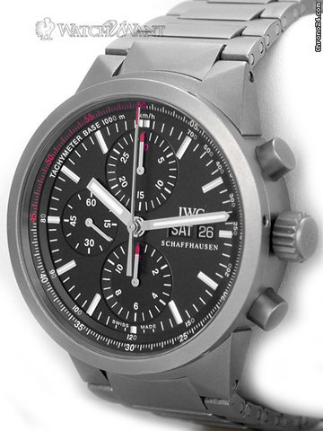 replica IWC Schaffhausen GST Special Edition Jan Ullrich Rattrapante Chronograph (Just 250 Pieces) - 43mm Titanium - 3715-37 WATCHES 1 