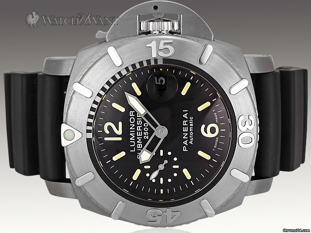 Panerai PAM 194 Luminor Submersible Automatic 2500M - 47mm Titanium - Special Edition 1000 Pieces