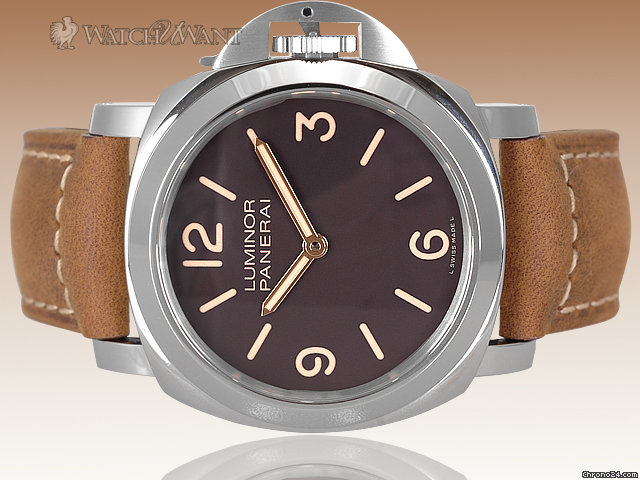 Panerai PAM 390 Luminor "Blackseal Base" Boutique Special Edition - Dirty Brown Dial
