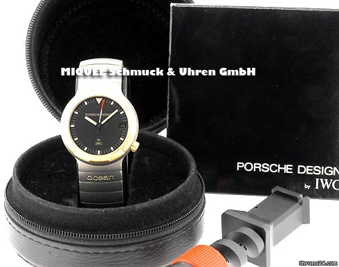 replica IWC Porsche Design Ocean 500 - Original Tritium-Blatt (gebraucht) WATCHES 1 