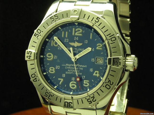 replica Breitling Superocean Chronometer Automatic Edelstahl Herrenuhr / Ref. A17360 WATCHES 1 