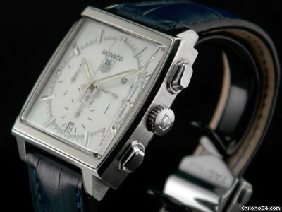 replica TAG Heuer MONACO Limited Edition Chronograph Perlmuttziefferblatt WATCHES 1 
