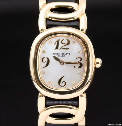 Patek Philippe 18k Y/G MOP Dial Ladies Ellipse 4830J
