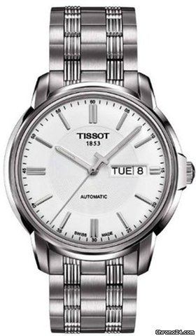 Tissot Automatic III White Dial Mens Watch T0654301103100