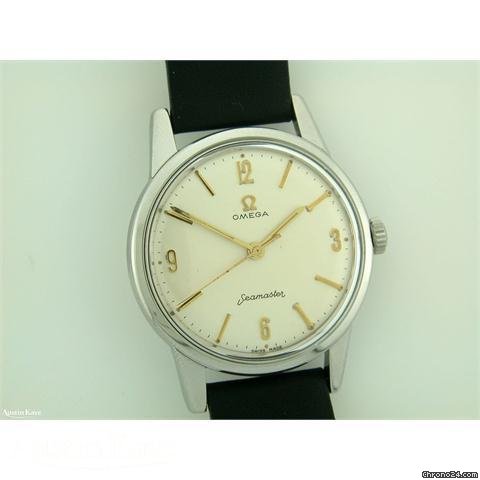Omega Seamaster steel manual on strap