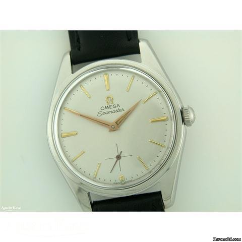 Omega Seamaster steel manual on strap
