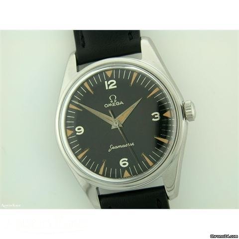 Omega Seamaster steel manual on strap