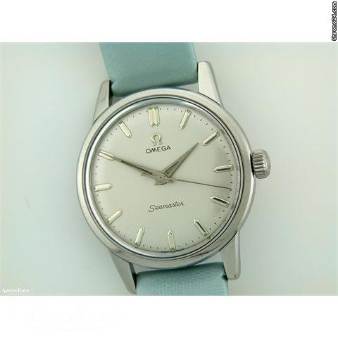 Omega Seamaster steel manual on strap