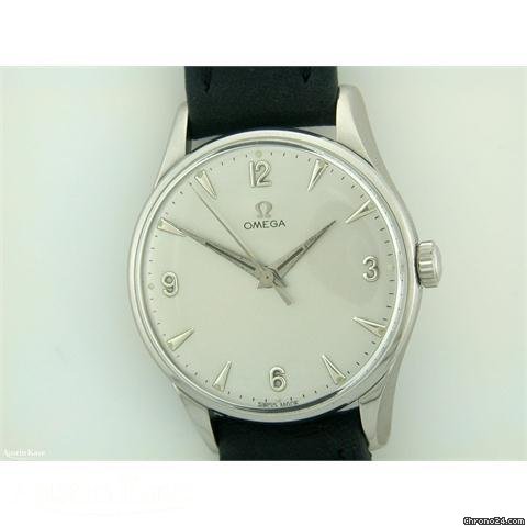 Omega Steel manual on strap