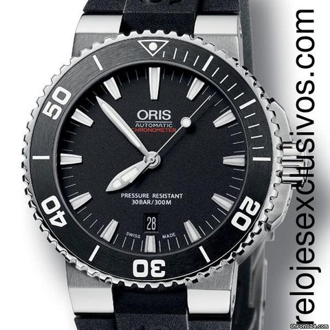 Oris Aquis Date rubber